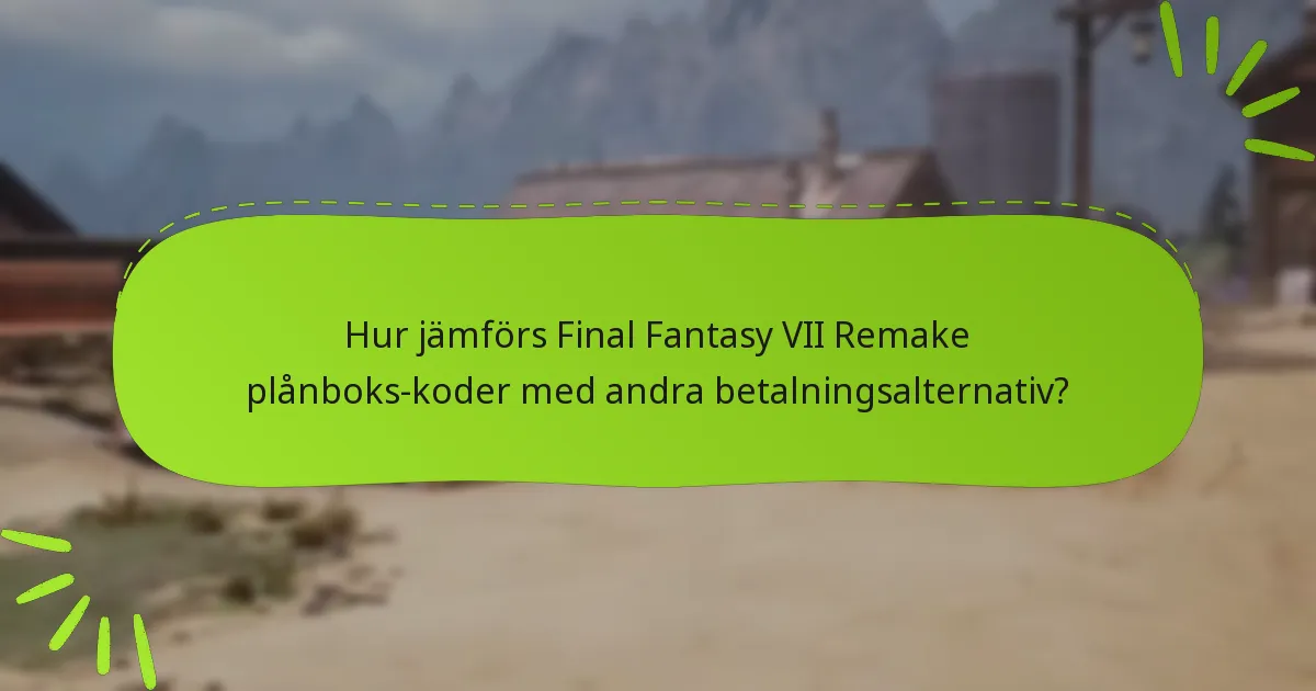 Hur löser jag in plånboks-koder för Final Fantasy VII Remake?