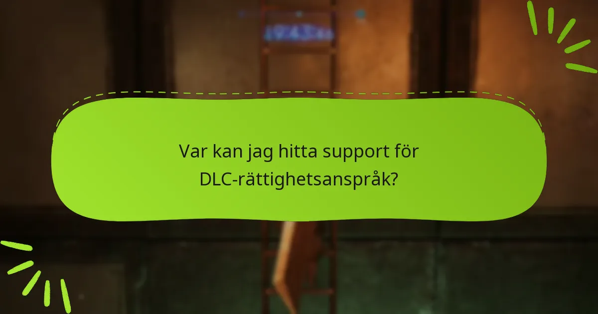 Vilka steg bör jag ta för att felsöka DLC-rättighetsproblem?